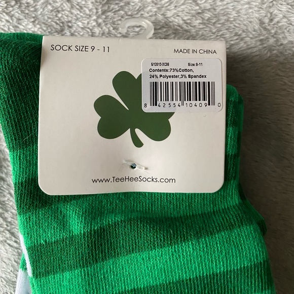 TeeHee St. Patrick’s Day Sock Bundle - Picture 3 of 5